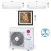 Climatizzatore Condizionatore LG Trial Split Inverter Atmosfera Più Gallery Wifi R32 9000 + 9000 + 12000 BTU Con U.E. MU3R19 NOVITÁ Classe A+++/A++ -Climaway Home Store climatizzatore condizionatore lg trial split inverter atmosfera piu gallery wifi r32 9000 9000 12000 btu con ue mu3r19 novita classe aa