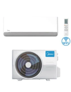 Climatizzatore Condizionatore Midea Breezeless E Wifi R32 9000 BTU MSCB1BU-09HRFN8 Inverter Classe A++/A+