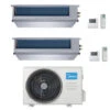 Climatizzatore Condizionatore Midea Canalizzato Dual 12000 + 12000 BTU Con U.E. M3OG-21HFN8-Q INVERTER Classe A++/A+ 1 Climatizzatore Condizionatore Midea Canalizzato Dual 12000 + 12000 BTU Con U.E. M3OG-21HFN8-Q INVERTER Classe A++/A+ -Climaway Home Store climatizzatore condizionatore midea canalizzato dual 12000 12000 btu con ue m3og 21hfn8 q inverter classe aa