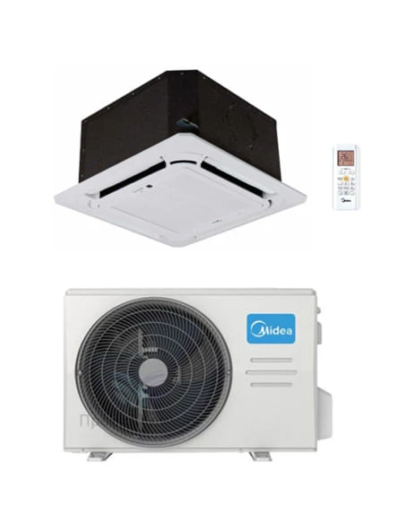 Climatizzatore Condizionatore Midea Cassetta 4 Vie Compatta R32 9000 BTU MCA3-09HRFNX(GA) INVERTER Classe A++/A+ 3 Climatizzatore Condizionatore Midea Cassetta 4 Vie Compatta R32 9000 BTU MCA3-09HRFNX(GA) INVERTER Classe A++/A+