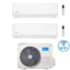 Climatizzatore Condizionatore Midea Evolution R32 WiFi Dual Split 9000 + 12000 BTU Con U.E. M3OA-27HFN8-Q INVERTER Classe A++/A+ -Climaway Home Store climatizzatore condizionatore midea evolution r32 wifi dual split 9000 12000 btu con ue m3oa 27hfn8 q inverter classe aa