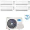 Climatizzatore Condizionatore Midea Xtreme WiFi R32 Quadri Split 9000 + 9000 + 9000 + 18000 BTU Con U.E. M4O-36FN8-Q INVERTER Classe A++/A+ -Climaway Home Store climatizzatore condizionatore midea xtreme wifi r32 quadri split 9000 9000 9000 18000 btu con ue m4o 3fn8 q inverter classe aa