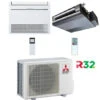 Climatizzatore Condizionatore Mitsubishi Canalizzabile + Console R32 SEZ-M DA + MFZ-KT Dual Split Inverter 9000 + 9000 BTU Con U.E. MXZ- 2F42VF Classe A+++/A++ -Climaway Home Store climatizzatore condizionatore mitsubishi canalizzabile console r32 sez m da mfz kt dual split inverter 9000 9000 btu con ue mxz 2f42vf classe aa