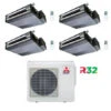 Climatizzatore Condizionatore Mitsubishi Canalizzabile R32 SEZ-M DA Quadri Split Inverter 9000 + 9000 + 9000 + 12000 BTU Con U.E. MXZ-4F72VF Classe A++/A+ -Climaway Home Store climatizzatore condizionatore mitsubishi canalizzabile r32 sez m da quadri split inverter 9000 9000 9000 12000 btu con ue mxz 4f72vf classe aa