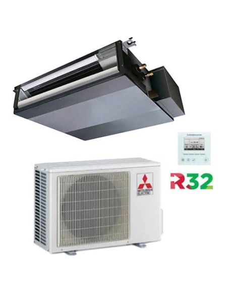 Climatizzatore Condizionatore Mitsubishi Canalizzabile SEZ-M35DA R32 12000 BTU INVERTER Classe A+/A+ 4 Climatizzatore Condizionatore Mitsubishi Canalizzabile SEZ-M35DA R32 12000 BTU INVERTER Classe A+/A+ - immagine 2