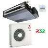 Climatizzatore Condizionatore Mitsubishi Canalizzabile SEZ-M50DA R32 18000 BTU INVERTER Classe A+/A+ CON COMANDO A FILO -Climaway Home Store climatizzatore condizionatore mitsubishi canalizzabile sez m50da r32 18000 btu inverter classe aa