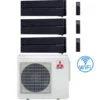 Climatizzatore Condizionatore Mitsubishi Kirigamine Style Wifi R32 Nero Trial Split Inverter 9000 + 12000 + 12000 BTU Con U.E. MXZ-3F68VF NOVITÁ Classe A++/A+ -Climaway Home Store climatizzatore condizionatore mitsubishi kirigamine style wifi r32 nero trial split inverter 9000 12000 12000 btu con ue m