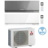 Climatizzatore Condizionatore Mitsubishi Kirigamine Zen Wifi Argento E Bianco Dual Split Inverter 9000 + 12000 BTU Con U.E. MXZ-2F53VF Classe A+++ /A++ NOVITÁ -Climaway Home Store climatizzatore condizionatore mitsubishi kirigamine zen wifi argento e bianco dual split inverter 9000 12000 btu con ue mxz 2f53vf classe a a novita