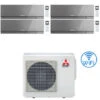 Climatizzatore Condizionatore Mitsubishi Kirigamine Zen Wifi Argento Quadri Split Inverter 9000 + 9000 + 9000 + 9000 BTU Con U.E. MXZ-4F80VF Classe A++ /A+ NOVITÁ 2 Climatizzatore Condizionatore Mitsubishi Kirigamine Zen Wifi Argento Quadri Split Inverter 9000 + 9000 + 9000 + 9000 BTU Con U.E. MXZ-4F80VF Classe A++ /A+ NOVITÁ -Climaway Home Store climatizzatore condizionatore mitsubishi kirigamine zen wifi argento quadri split inverter 9000 9000 9000 9000 btu con ue