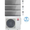 Climatizzatore Condizionatore Mitsubishi Kirigamine Zen Wifi Argento Trial Split Inverter 9000 + 9000 + 9000 BTU Con U.E. MXZ-3F54VF Classe A+++ /A++ NOVITÁ -Climaway Home Store climatizzatore condizionatore mitsubishi kirigamine zen wifi argento trial split inverter 9000 9000 9000 btu con ue mxz 3f