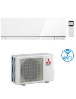 Climatizzatore Condizionatore Mitsubishi Kirigamine Zen Wifi Bianco MSZ-EF50VGKW 18000 BTU INVERTER Classe A++ /A+ NOVITÁ
