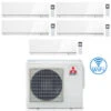 Climatizzatore Condizionatore Mitsubishi Kirigamine Zen Wifi Bianco Penta Split Inverter 9000 + 9000 + 9000 + 12000 + 12000 BTU Con U.E. MXZ-5F102VF Classe A++ /A++ NOVITÁ -Climaway Home Store climatizzatore condizionatore mitsubishi kirigamine zen wifi bianco penta split inverter 9000 9000 9000 12000 12000 btu con ue mxz 5f102vf classe a a novita