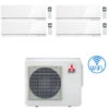 Climatizzatore Condizionatore Mitsubishi Kirigamine Zen Wifi Bianco Quadri Split Inverter 9000 + 9000 + 9000 + 12000 BTU Con U.E. MXZ-4F80VF Classe A++ /A+ NOVITÁ -Climaway Home Store climatizzatore condizionatore mitsubishi kirigamine zen wifi bianco quadri split inverter 9000 9000 9000 12000 btu con ue
