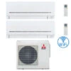 Climatizzatore Condizionatore Mitsubishi MSZ-AP Wifi R32 Dual Split Inverter 12000 + 12000 BTU Con U.E. MXZ-4F72VF Classe A++/A+ -Climaway Home Store climatizzatore condizionatore mitsubishi msz ap wifi r32 dual split inverter 12000 12000 btu con ue mxz 4f72vf classe aa