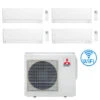 Climatizzatore Condizionatore Mitsubishi MSZ-AY Wifi R32 Quadri Split Inverter 9000 + 9000 + 12000 + 12000 BTU Con U.E. MXZ-4F72VF Classe A++/A+ -Climaway Home Store climatizzatore condizionatore mitsubishi msz ay wifi r32 quadri split inverter 9000 9000 12000 12000 btu con ue mxz 4f72vf classe aa
