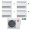 Climatizzatore Condizionatore Mitsubishi Pavimento Serie M MFZ-KT Quadri Split Inverter 9000 + 9000 + 9000 + 9000 BTU Con U.E. MXZ-4F72VF NOVITÁ Classe A++/A+ 2 Climatizzatore Condizionatore Mitsubishi Pavimento Serie M MFZ-KT Quadri Split Inverter 9000 + 9000 + 9000 + 9000 BTU Con U.E. MXZ-4F72VF NOVITÁ Classe A++/A+ -Climaway Home Store climatizzatore condizionatore mitsubishi pavimento serie m mfz kt quadri split inverter 9000 9000 9000 9000 btu con ue m