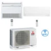 Climatizzatore Condizionatore Mitsubishi R32 Dual Split Inverter MSZ-AY Wifi Più Console 9000 + 9000 BTU Con U.E. MXZ-2F42VF Classe A+++/A++ -Climaway Home Store climatizzatore condizionatore mitsubishi r32 dual split inverter msz bt wifi piu console 9000 12000 btu con ue mxz 2f53vf classe aa