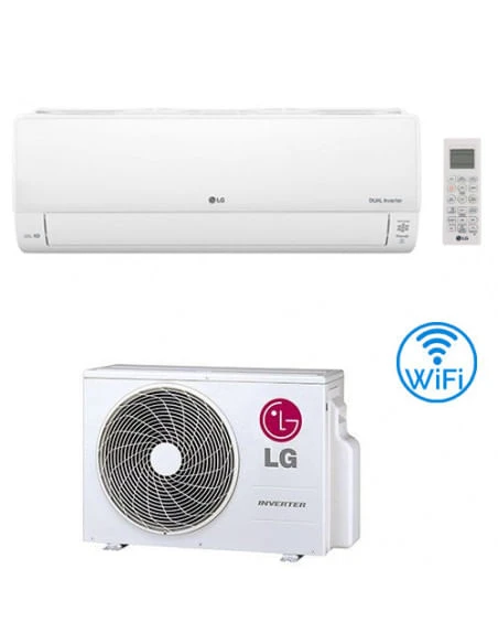 Climatizzatore Condizionatore Monosplit LG Deluxe UV Nano R32 Wifi 12000 BTU DC12RK INVERTER NOVITÁ Classe A++/A++ 3 Climatizzatore Condizionatore Monosplit LG Deluxe UV Nano R32 Wifi 12000 BTU DC12RK INVERTER NOVITÁ Classe A++/A++