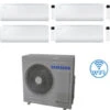 Climatizzatore Condizionatore Samsung CEBU S2 R32 Wifi Quadri Split Inverter 7000 + 7000 + 12000 + 12000 BTU Con U.E. AJ080TXJ4KG/EU NOVITÁ 2025 Classe A++/A+ -Climaway Home Store climatizzatore condizionatore samsung cebu s2 r32 wifi quadri split inverter 7000 7000 12000 12000 btu con ue aj080txj4kgeu novita 2025 classe aa