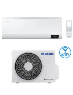 Climatizzatore Condizionatore Samsung CEBU Wifi R32 12000 BTU AR12BXFYAWK INVERTER Classe A++/A+ NOVITÁ