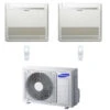 Climatizzatore Condizionatore Samsung Console R32 Dual Split Inverter 9000 + 12000 BTU Con U.E. AJ050TXJ2KG/EU Classe A+++/A++ -Climaway Home Store climatizzatore condizionatore samsung console r32 dual split inverter 9000 12000 btu con ue aj050txj2kgeu classe aa