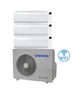 Climatizzatore Condizionatore Samsung Windfree Avant S2 R32 Wifi Trial Split Inverter 9000 + 9000 + 12000 BTU Con U.E. AJ052TXJ3KG/EU NOVITÁ 2025 Classe A+++/A++