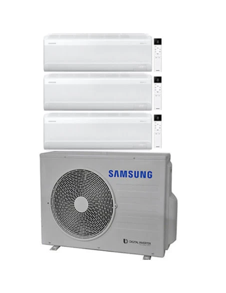 Climatizzatore Condizionatore Samsung Windfree Avant S2 R32 Wifi Trial Split Inverter 9000 + 9000 + 9000 BTU Con U.E. AJ052TXJ3KG/EU NOVITÁ 2025 Classe A+++/A++ 4 Climatizzatore Condizionatore Samsung Windfree Avant S2 R32 Wifi Trial Split Inverter 9000 + 9000 + 9000 BTU Con U.E. AJ052TXJ3KG/EU NOVITÁ 2025 Classe A+++/A++ - immagine 2