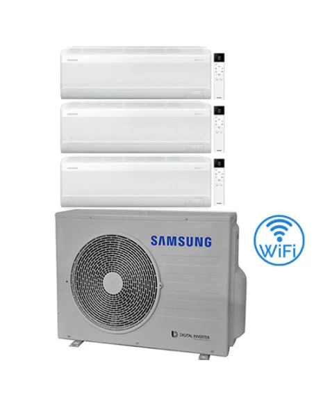 Climatizzatore Condizionatore Samsung Windfree Avant S2 R32 Wifi Trial Split Inverter 9000 + 9000 + 9000 BTU Con U.E. AJ052TXJ3KG/EU NOVITÁ 2025 Classe A+++/A++ 3 Climatizzatore Condizionatore Samsung Windfree Avant S2 R32 Wifi Trial Split Inverter 9000 + 9000 + 9000 BTU Con U.E. AJ052TXJ3KG/EU NOVITÁ 2025 Classe A+++/A++