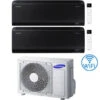 Climatizzatore Condizionatore Samsung Windfree BLACK R32 Wifi Dual Split Inverter 7000 + 12000 BTU Con U.E. AJ040TXJ2KG/EU NOVITÁ 2025 Classe A+++/A++ -Climaway Home Store climatizzatore condizionatore samsung windfree black r32 wifi dual split inverter 7000 12000 btu con ue aj040txj2kgeu novita 2025 classe aa