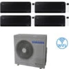 Climatizzatore Condizionatore Samsung Windfree BLACK R32 Wifi Quadri Split Inverter 7000 + 7000 + 7000 + 12000 BTU Con U.E. AJ080TXJ4KG/EU NOVITÁ Classe A++/A+ NOVITA' 2025 -Climaway Home Store climatizzatore condizionatore samsung windfree black r32 wifi quadri split inverter 7000 7000 7000 12000 btu con ue aj080txj4kgeu novita classe aa novita 2025