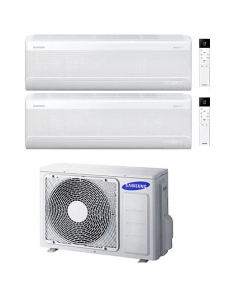 Climatizzatore Condizionatore Samsung Windfree Elite S2 R32 Wifi Dual Split Inverter 7000 + 7000 BTU Con U.E. AJ040TXJ2KG/EU NOVITÁ 2025 Classe A+++/A++ 4 Climatizzatore Condizionatore Samsung Windfree Elite S2 R32 Wifi Dual Split Inverter 7000 + 7000 BTU Con U.E. AJ040TXJ2KG/EU NOVITÁ 2025 Classe A+++/A++ - immagine 2