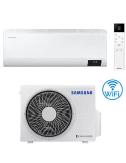 Climatizzatore Condizionatore Samsung WINDFREE ELITE Wifi 9000 BTU AR09CXCAAWKNEU INVERTER Classe A+++/A+++ NOVITÁ