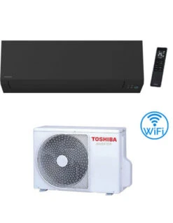 Climatizzatore Condizionatore Toshiba Shorai Edge Black Wifi R32 10000 ( 9000 ) BTU RAS-B10G3KVSGB-E DC HYBRID INVERTER NOVITÁ Classe A+++/A+++