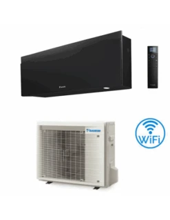 Climatizzatore GARANZIA ITALIA Daikin EMURA Nero Wifi 18000 BTU FTXJ50AB INVERTER Classe A++/A++ NOVITA' 2024