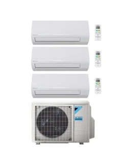 Climatizzatore GARANZIA ITALIA Daikin SENSIRA Wifi Opzionale Trial Split 7000 + 9000 + 9000 BTU Con U.E. 3MXF52A Classe A++/A+