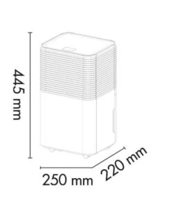 Deumidificatore Argo Lilium Art 11 Litri Consigliabile Per Ambienti Di 15 M2, Con 3 Modalità E Con Display A Led -Climaway Home Store deumidificatore argo lilium art 11 litri consigliabile per ambienti di 15 m2 con 3 modalita e con display a led 4