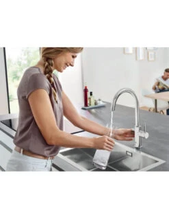 Grohe Blue Home Miscelatore Monocomando Per Lavello Con Sistema Filtrante Dell'acqua Con Refrigeratore Bocca A C 31455001 -Climaway Home Store grohe blue home miscelatore monocomando per lavello con sistema filtrante dell acqua con refrigeratore bocca a c 31455001 8