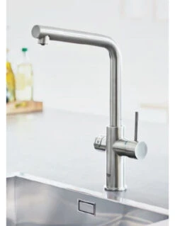 Grohe Blue Home Miscelatore Monocomando Per Lavello Con Sistema Filtrante Dell'acqua Con Refrigeratore Bocca A L 31454001 -Climaway Home Store grohe blue home miscelatore monocomando per lavello con sistema filtrante dell acqua con refrigeratore bocca a l 31454001 2
