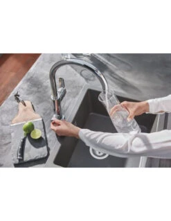 Grohe Blue Pure BauCurve Miscelatore Monocomando Per Lavello Con Sistema Filtrante Dell'acqua Bocca A C 30385000 -Climaway Home Store grohe blue pure baucurve miscelatore monocomando per lavello con sistema filtrante dell acqua bocca a c 30385000 3