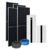 Kit Fotovoltaico Da 6 KW Composto Da Inverter Ibrido E Pacco Batteria Da 20kWh Clivet + Nº15 Pannelli Sunerg X-CHROS L Da 415 Watt E Kit Cavi Per Collegamento Batterie -Climaway Home Store kit fotovoltaico da 625 kw composto da inverter ibrido e pacco batteria da 20kwh clivet n15 pannelli sunerg x chros l da 415 watt e kit cavi per collegamento batterie