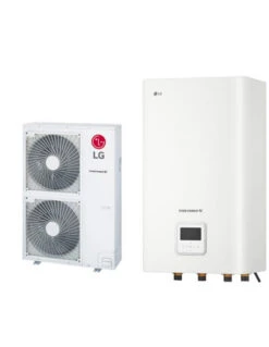 LG THERMA V Hydrosplit Unità Esterna HU123MRB U30 Unità Interna HN1600MC NK1 Capacità 12,00 Kw (Pompa Di Calore Idronica Inverter)- Primo Avviamento Incluso