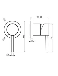 Miscelatore Gessi Parte Esterna + Interna Incasso Doccia A 1 Via 19709-38212/031 -Climaway Home Store miscelatore gessi parte esterna interna incasso doccia a 1 via 19709 38212031 2