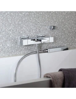 Miscelatore Jacuzzi Per Vasca Esterno Serie Twinkle Con Duplex 0TW00002JA00 Cromato -Climaway Home Store miscelatore jacuzzi per vasca esterno serie twinkle con duplex 0tw00002ja00 cromato 2