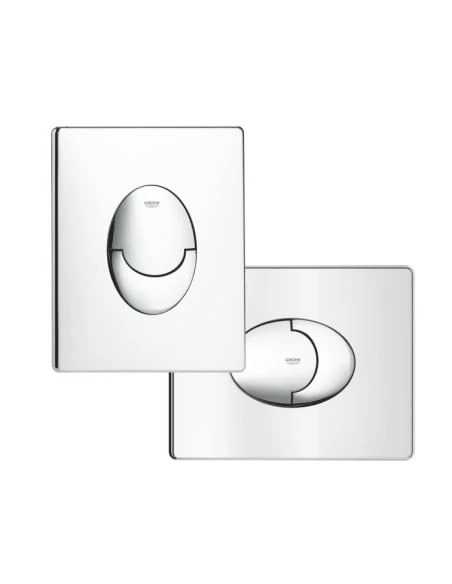 Piastra Cromo Skate Air Grohe Per Cassetta Incasso - 38505000 4 Piastra Cromo Skate Air Grohe Per Cassetta Incasso - 38505000 - immagine 2