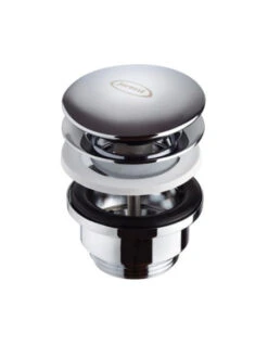 Piletta Di Scarico Jacuzzi Click-clack Universale Per Bidet - Lavabo Cromo 1751051JA01