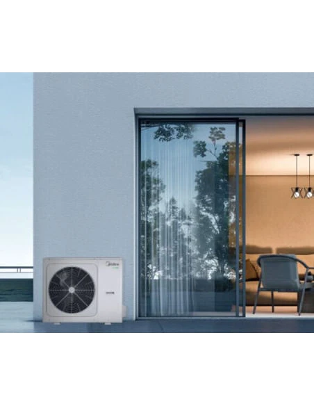Pompa Di Calore Monoblocco 12 KW Aria-Acqua R32 Midea Power Series Monofase - MHC-V12WD2N8-C Per Riscaldamento / Raffrescamento Più Comando A Filo - Primo Avviamento Incluso 7 Pompa Di Calore Monoblocco 12 KW Aria-Acqua R32 Midea Power Series Monofase - MHC-V12WD2N8-C Per Riscaldamento / Raffrescamento Più Comando A Filo - Primo Avviamento Incluso - immagine 5