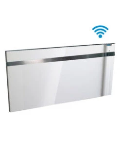 Radiatore Elettrico Radialight Dual-Therm Klima 7B Bianco WiFi Con Barra Portasalvietta 750W E Controllo Digitale