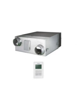 Recuperatore Di Calore ERV Samsung Portata D'aria 250mc/h AN026JSKLKN/EU Con Comando MWR-VH12N
