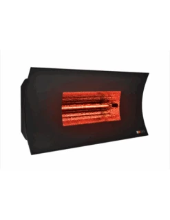 Riscaldamento Decorativo Da Esterno Radialight OASI HT Lampada Riscaldante Infrarossi 2000 W Colorazione Nera SQBAL003 Per Ambienti Completamente Aperti