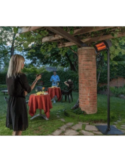 Riscaldamento Decorativo Da Esterno Radialight OASI Lampada Riscaldante Infrarossi 1000-2000 W Colorazione Nera SQBAL001 -Climaway Home Store riscaldamento decorativo da esterno radialight oasi lampada riscaldante infrarossi 1000 2000 w colorazione nera sqbal001 2